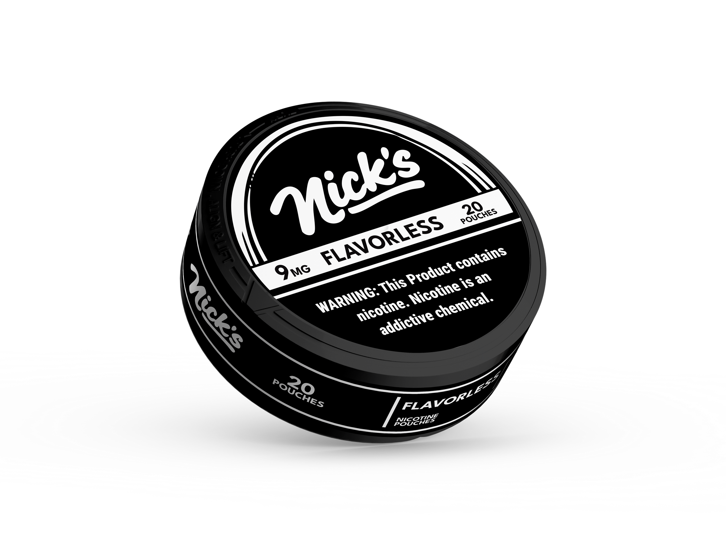 Flavorless Nicotine Pouches